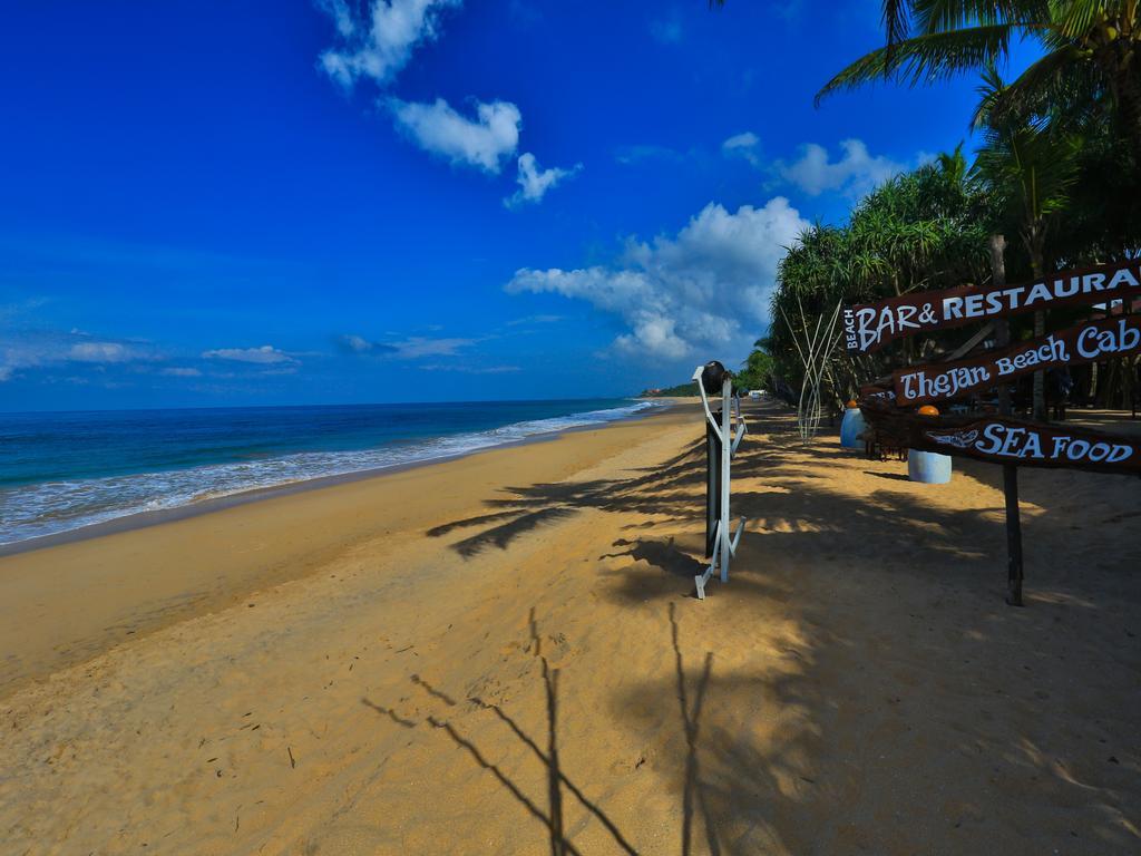 Thejan Beach Cabanas Бентота Екстер'єр фото